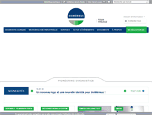 Tablet Screenshot of biomerieux.fr